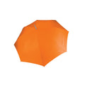 Orange - Front - Kimood Unisex Golf Regenschirm, automatische Öffnung