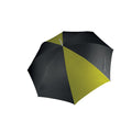 Schwarz-Limette - Front - Kimood Unisex Golf Regenschirm, automatische Öffnung