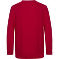 Rot - Back - AWDis Academy Kinder Junior Schul Sweatshirt mit V-Ausschnitt