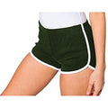 Tannengrün - Weiß - Back - American Apparel Damen Sports Shorts