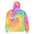 Bunt - Back - Colortone Unisex Rainbow Hoodie - Kapuzenpullover, Batik-Optik