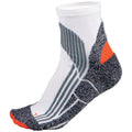 Weiß-Grau-Orange - Front - Kariban Proact Herren Technical Sport Socken Atmungsaktiv