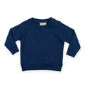 Marineblau - Front - Larkwood Baby Unisex Pullover mit Schulter Verschluss