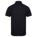 Marineblau-Marineblau - Back - Finden & Hales Herren Sport Polo-Shirt, Kurzarm