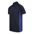 Marineblau-Royal - Front - Finden & Hales Herren Sport Polo-Shirt, Kurzarm