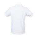 Weiß-Weiß - Back - Finden & Hales Herren Sport Polo-Shirt, Kurzarm