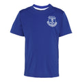 Königsblau - Front - Offizielles Everton FC Kinder Kurzarm T-Shirt