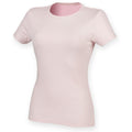 Baby Rosa - Back - Skinni Fit Damen Feel Good Stretch T-Shirt, Kurzarm