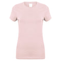Baby Rosa - Front - Skinni Fit Damen Feel Good Stretch T-Shirt, Kurzarm