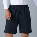 Marineblau - Side - Finden & Hales Damen-Frauen Mikrofaser Sport Shorts