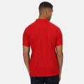 Klassik Rot - Side - Regatta Hardwear Herren Coolweave Kurzarm Polo Shirt