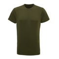 Olivgrün - Front - Tri Dri Herren Fitness T-Shirt, kurzärmlig