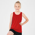 Feuerrot - Back - AWDis Just Cool Kinder Tank Top