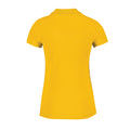 Gold - Back - B&C Damen Safran Kurzarm Polo-Shirt