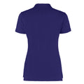 Marineblau - Back - B&C Damen Safran Kurzarm Polo-Shirt