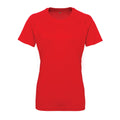 Feuerrot - Front - Tri Dri Damen T-Shirt mit Rundhalsausschnitt, kurzärmlig