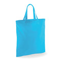 Surfblau - Front - Westford Mill Bag For Life Einkaufstasche mit kurzen Griffen
