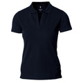 Dunkel-Marineblau - Front - Nimbus Damen Harvard Stretch Deluxe Polo Shirt