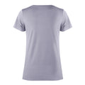 Grau - Back - Spiro Damen Softex Super Soft Stretch T-Shirt