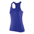 Sapphire - Front - Spiro Damen Softex Stretch Fitness Tank Top