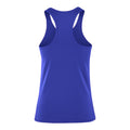 Sapphire - Back - Spiro Damen Softex Stretch Fitness Tank Top