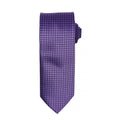 Violett - Front - Premier Herren Krawatte mit Sternen Muster