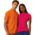 Orange - Back - Asquith&Fox Herren Poloshirt