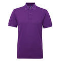 Violett - Front - Asquith&Fox Herren Poloshirt