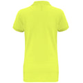 Neon Gelb - Back - Asquith & Fox Damen Kurzarm Performance Blend Polo Shirt