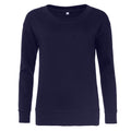 Oxford-Marineblau - Front - AWDis Hoods Damen Sweatshirt Girlie Fashion