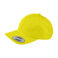 Limette - Back - Yupoong Flexfit 6 Panel Baseball Kappe mit Schnalle