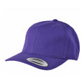 Violett - Front - Nutshell Unisex LA Baseball Kappe