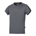 Stahlgrau-Schwarz - Front - Snickers Herren AllroundWork Kurzarm T-Shirt