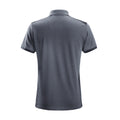 Stahlgrau-Schwarz - Back - Snickers Herren AllroundWork Kurzarm Polo Shirt