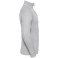 Silber Meliert - Side - Russell Herren HD 1-4 Zip Sweatshirt