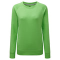 Grün meliert - Front - Russell Damen HD Raglan-Sweatshirt