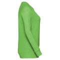 Grün meliert - Side - Russell Damen HD Raglan-Sweatshirt