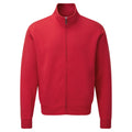 Rot - Front - Russell Herren Authenitc Sweatshirt Jacke