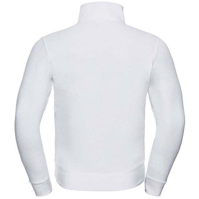 Weiß - Side - Russell Herren Authenitc Sweatshirt Jacke