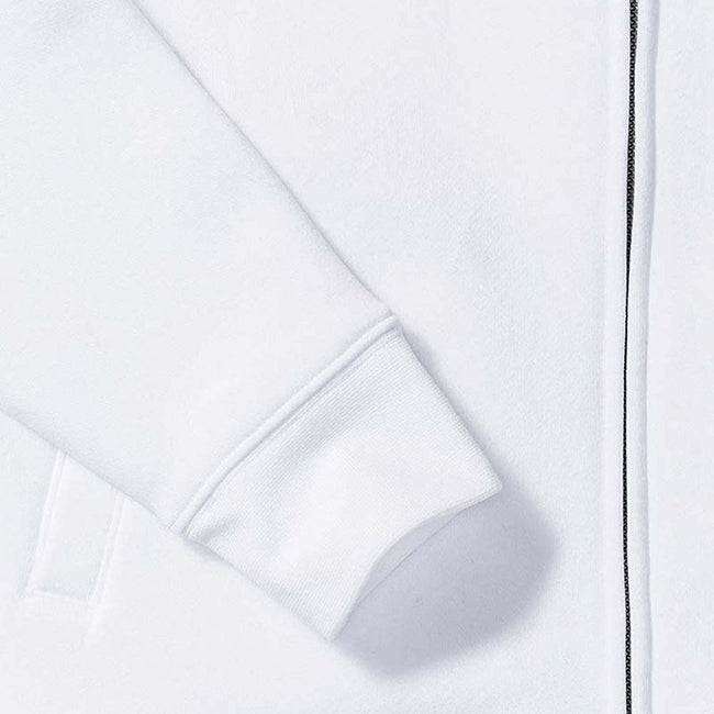 Weiß - Pack Shot - Russell Herren Authenitc Sweatshirt Jacke