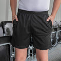 Schwarz - Back - AWDis Just Cool Kinder Sport Shorts