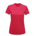 Dunkles Pink - Front - Tri Dri Damen Performance Kurzarm T-Shirt