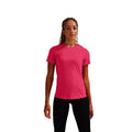 Dunkles Pink - Side - Tri Dri Damen Performance Kurzarm T-Shirt