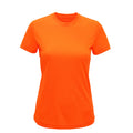 Leucht Orange - Front - Tri Dri Damen Performance Kurzarm T-Shirt