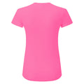 Leucht Pink - Back - Tri Dri Damen Performance Kurzarm T-Shirt