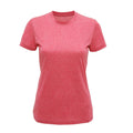 Pink Meliert - Front - Tri Dri Damen Performance Kurzarm T-Shirt