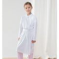 Weiß - Back - Towel City Kinder Kimono Style Bademantel