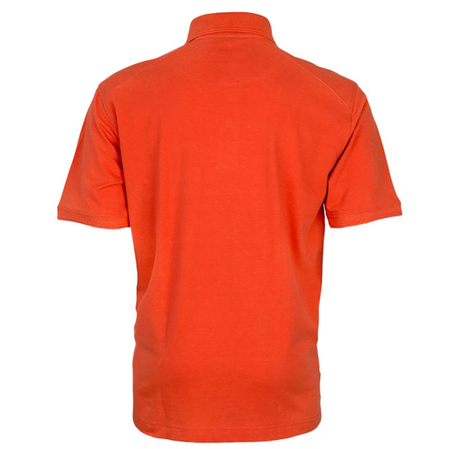 Orange - Back - Result Herren Work-Guard Apex Kurzarm Polo Shirt