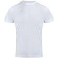 Weiß - Front - Premier Herren Chefs Coolchecker Kurzarm T-Shirt