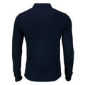 Dunkel-Marineblau - Back - Nimbus Herren Carlington Deluxe Langarm Polo Shirt